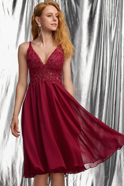 Robe de Soirée Rosée Aérienne - gallery 1