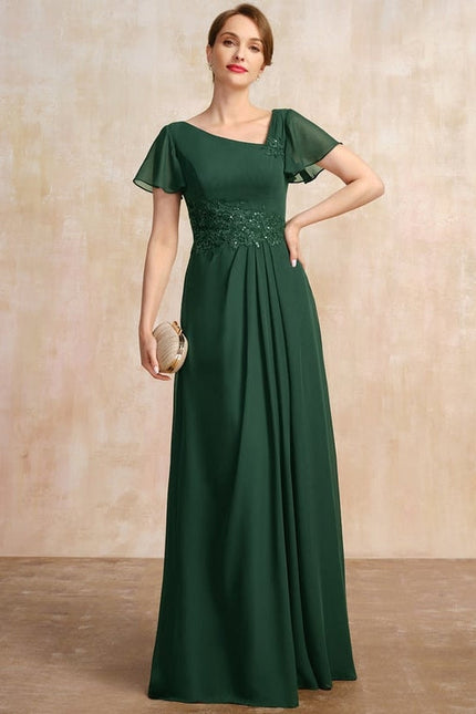 Robe de Soirée Éclat Vert Émeraude
