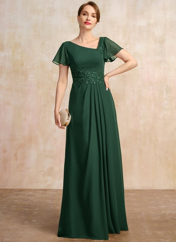 Robe de Soirée Éclat Vert Émeraude