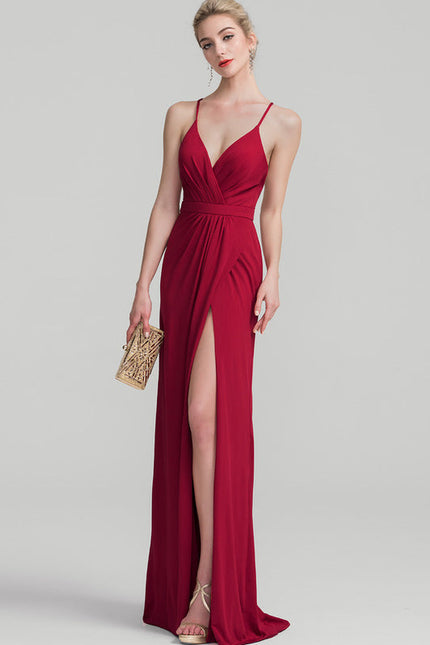 Robe de Soirée Élégance Sanguine