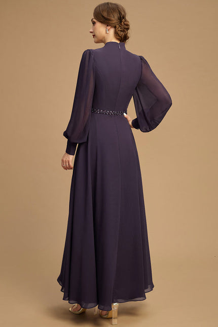 Robe de Soirée Lueur Ébène - gallery 2