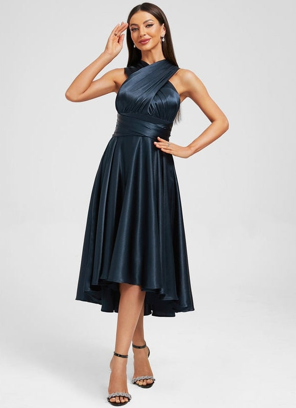 Robe de Soirée Décolleté Fluide - gallery 8