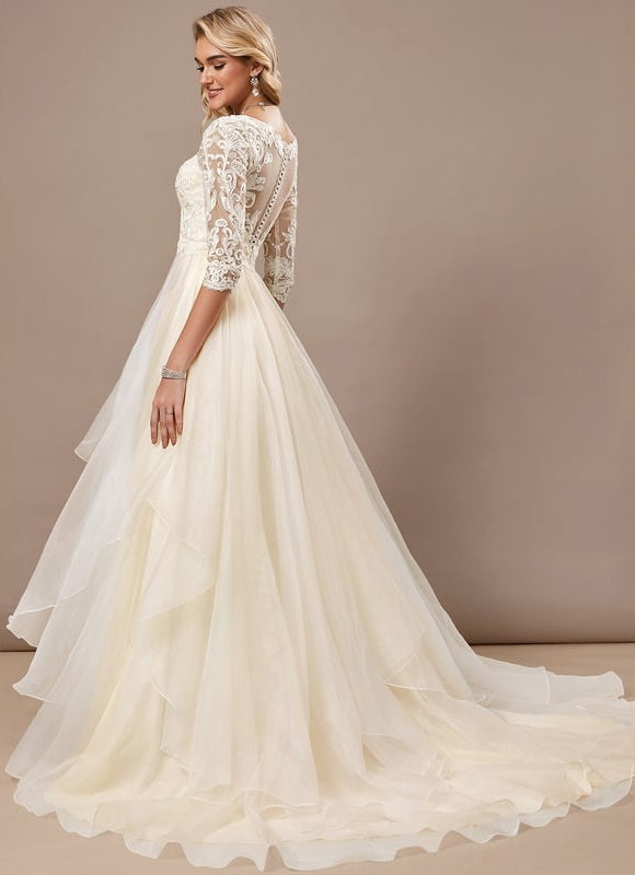 Robe de Soirée Nuageuse Élégante - gallery 6