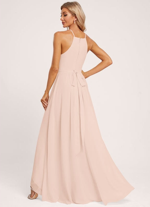 Robe de Soirée Mousseline Aérienne - gallery 1