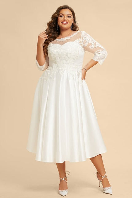 Robe de Soirée Satinée Épure - gallery 6