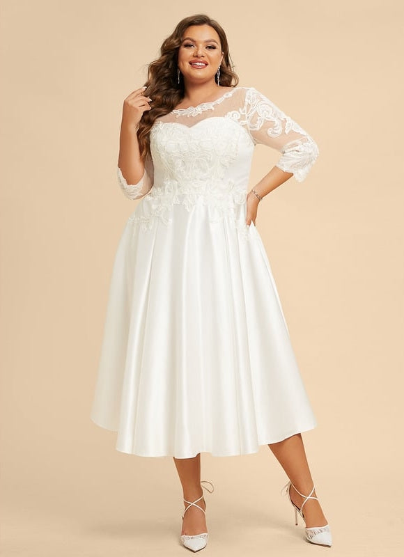 Robe de Soirée Satinée Épure - gallery 6