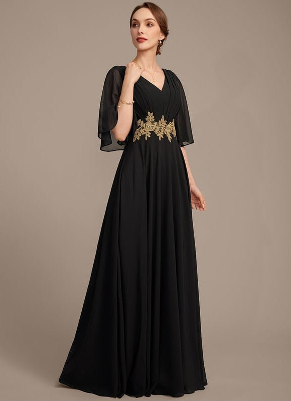 Robe de Soirée Noir Élégant - gallery 5