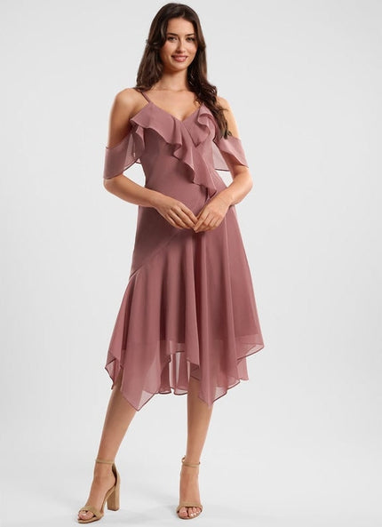 Robe de Soirée Vaporeuse Nocturne