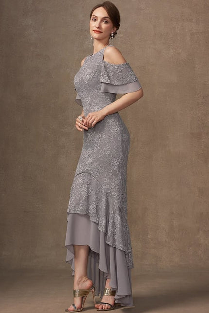 Robe de Soirée Dentelle Flottante - gallery 3