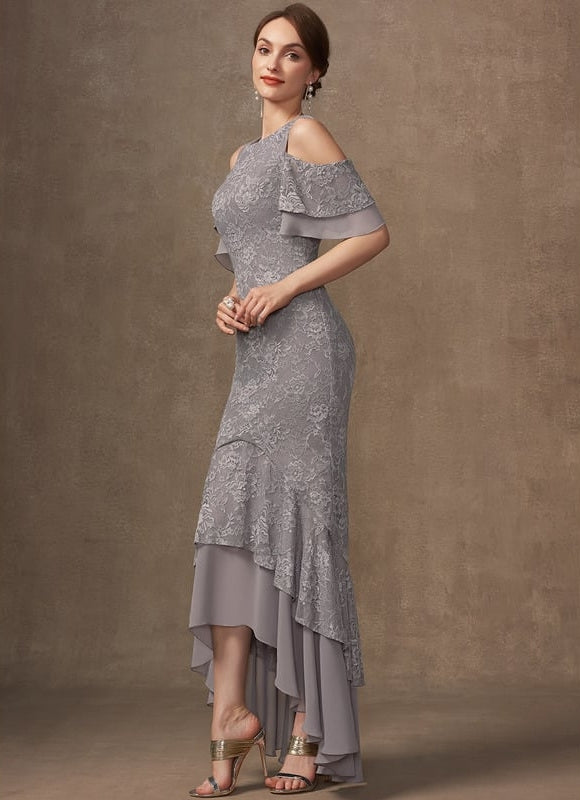 Robe de Soirée Dentelle Flottante - gallery 3