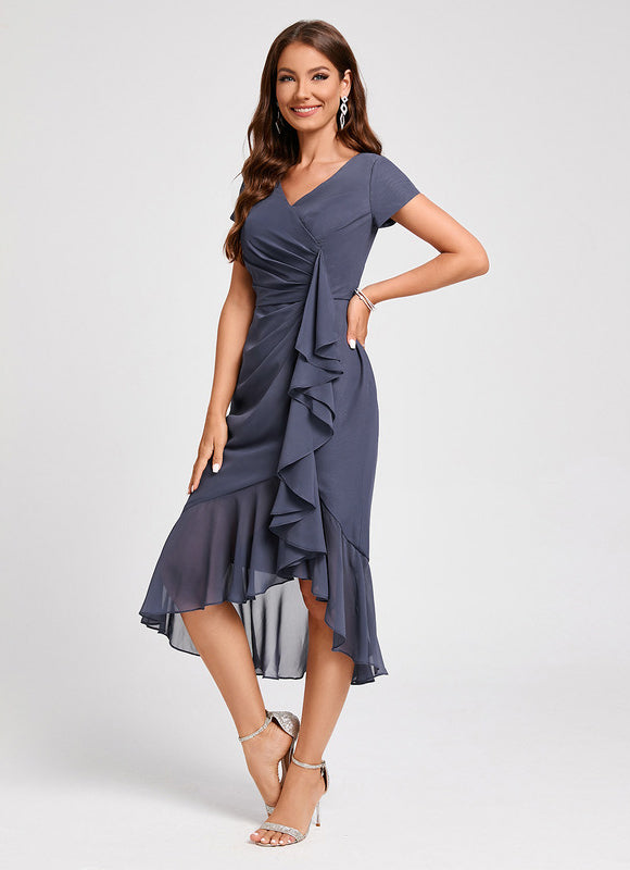 Robe de Soirée Chic Asymétrique - gallery 4