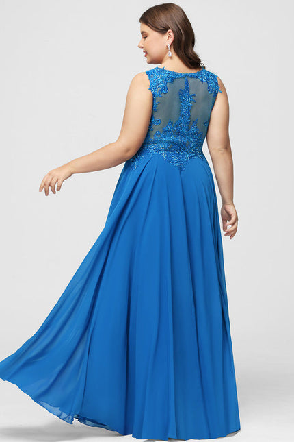 Robe de Soirée Noir Élégant Flottant - gallery 9