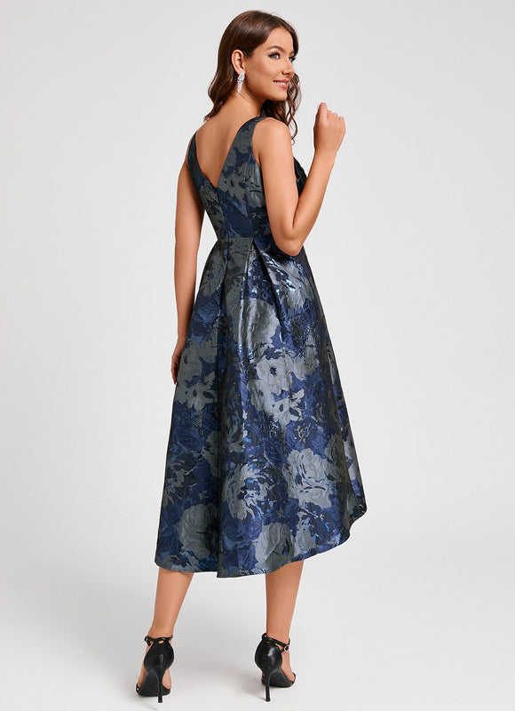 Robe de Soirée Fleurie Nuit - gallery 6
