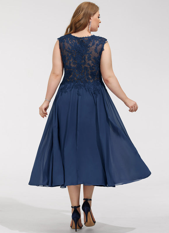 Robe de Soirée Longue Noire Et Blanche Dentelle Mousseline - gallery 9