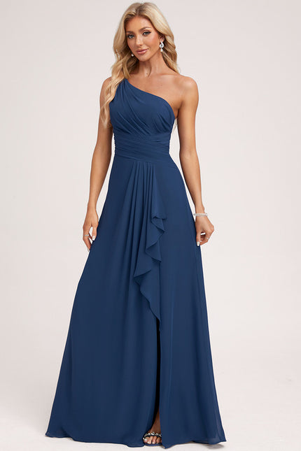 Robe de Soirée Asymétrique Fluide - gallery 2