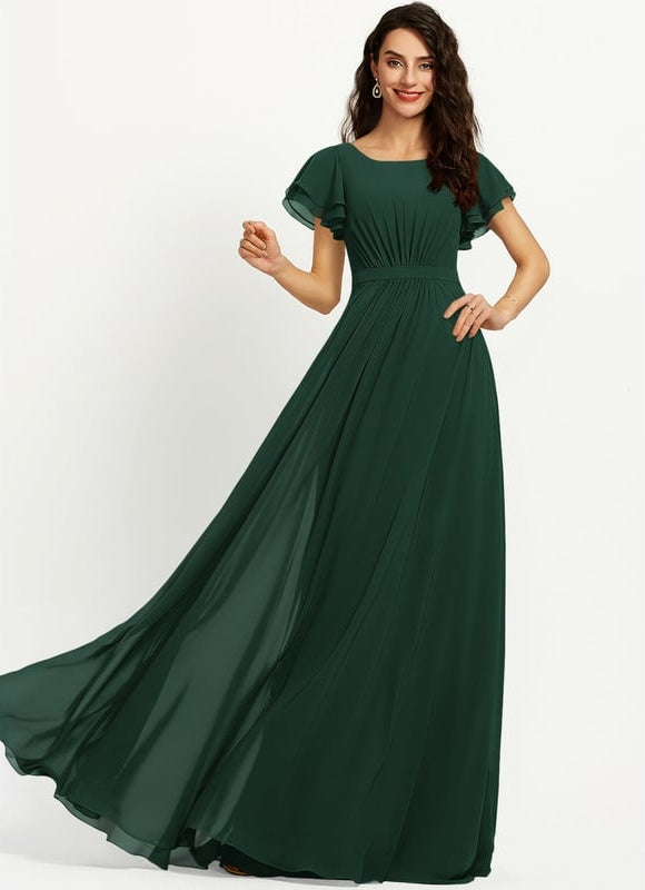 Robe de Soirée Vert Émeraude Chic - gallery 4