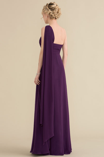 Robe de Soirée Asymétrique Fluide - gallery 4
