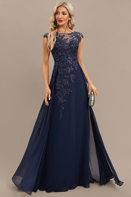Robe de Soirée Illusion Étoilée - gallery 4