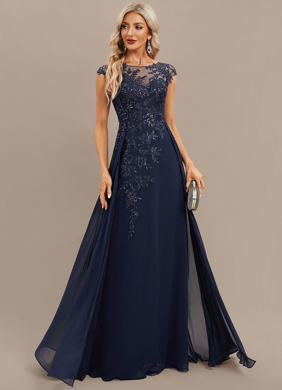 Robe de Soirée Illusion Étoilée - gallery 4