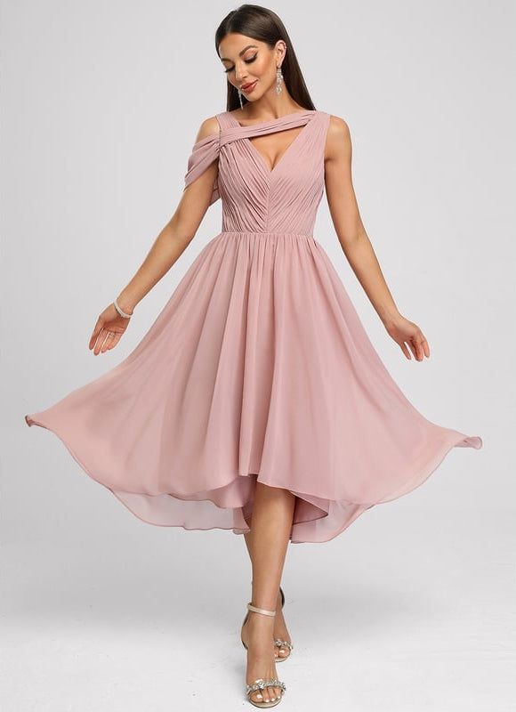 Robe Rose Pale De Soirée