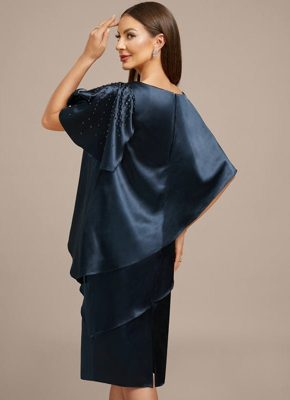 Robe de Soirée Asymétrique Élégante - gallery 5