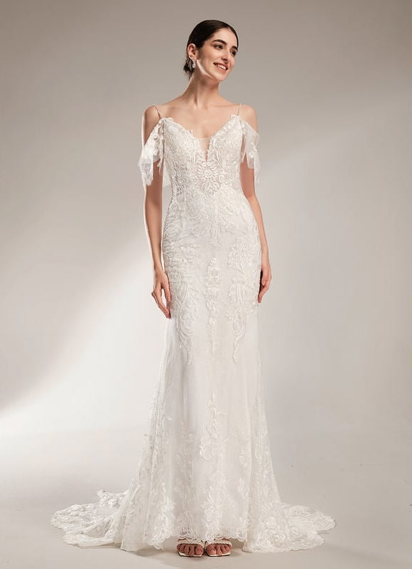 Robe de Soirée De Mariée Élégante - gallery 1