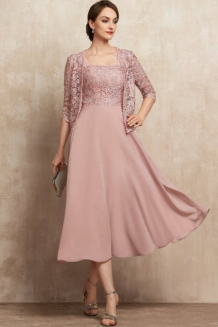 Robe De Soirée Rose Saumon