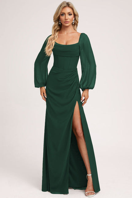 Robe de Soirée Sable Chic - gallery 3