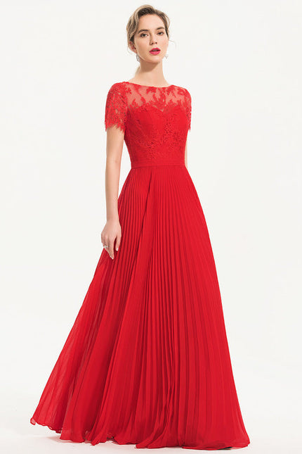 Robe de Soirée Illusion Chic