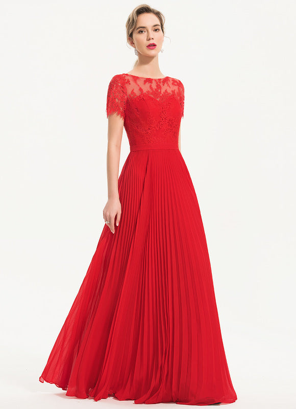 Robe de Soirée Illusion Chic