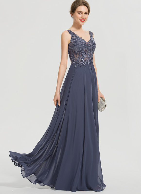 Robe de Soirée Satin Luminance - gallery 1
