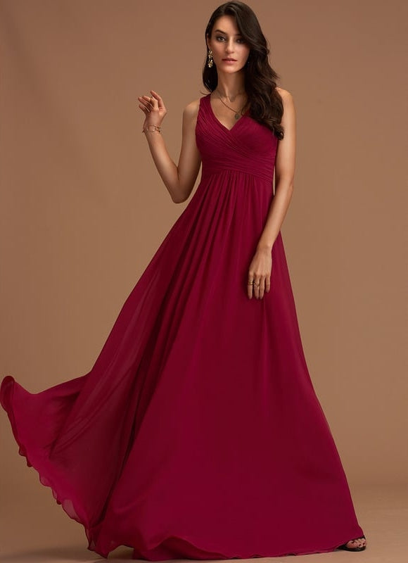 Robe de Soirée Rouge Velours - gallery 3