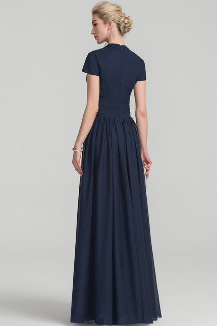 Robe de Soirée Fluide Émeraude - gallery 3