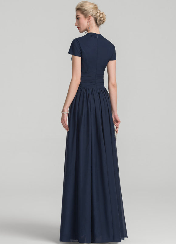 Robe de Soirée Fluide Émeraude - gallery 3