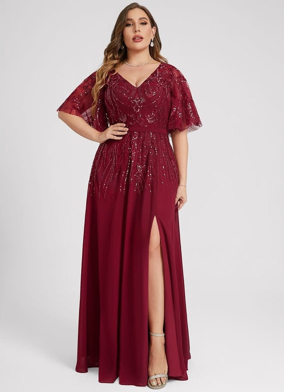Robe de Soirée Élégance Marine - gallery 9