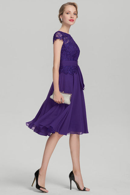 Robe de Soirée Violet Enchanté - gallery 2
