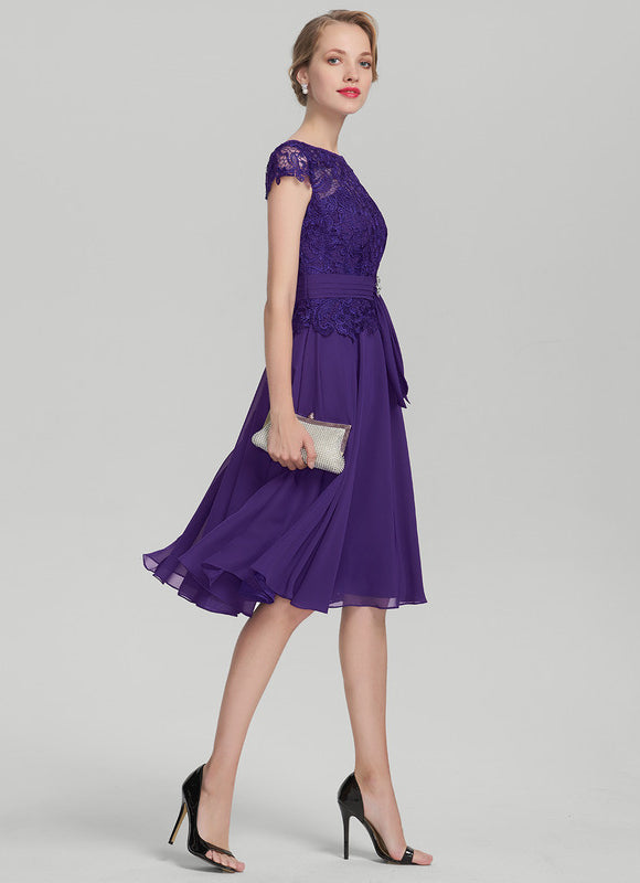 Robe de Soirée Violet Enchanté - gallery 2
