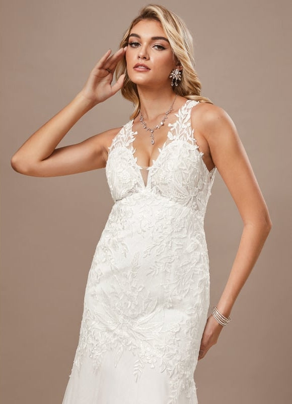 Robe de Soirée Élégance Tulle Dentelle - gallery 5