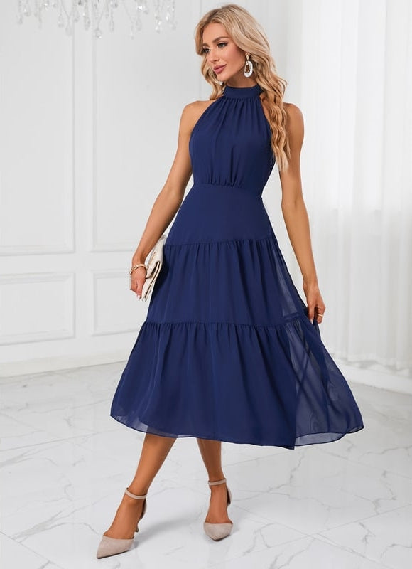 Robe de Soirée Nuit Marine Chic - gallery 5