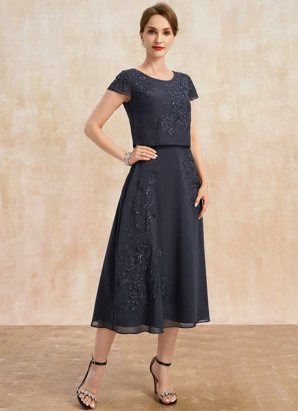 Robe de Soirée Lavande Élégante - gallery 5