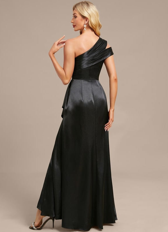 Robe Soirée En Satin De Soie - gallery 6