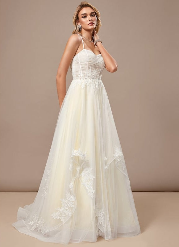 Robe de Soirée Tulle Aérienne - gallery 4