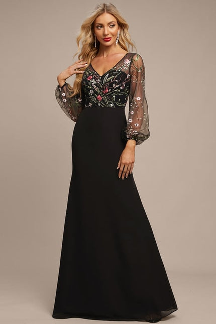 Robe de Soirée Élégance Botanique - gallery 2