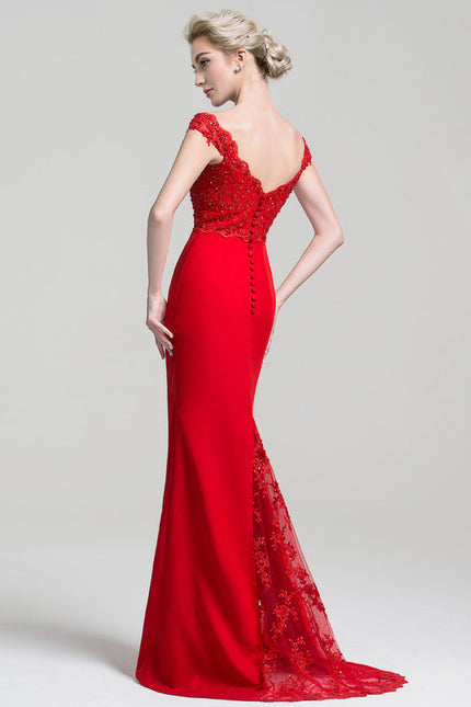 Robe de Soirée Rouge Glamour - gallery 3