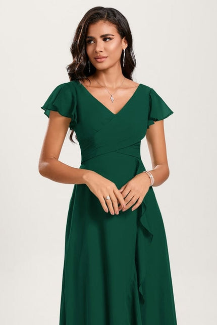 Robe de Soirée Bleu Aérien - gallery 5