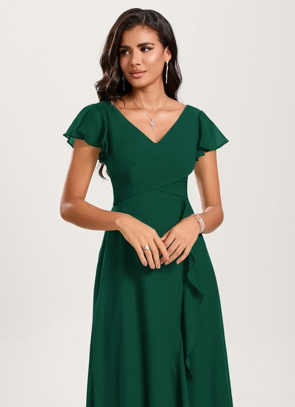 Robe de Soirée Bleu Aérien - gallery 5