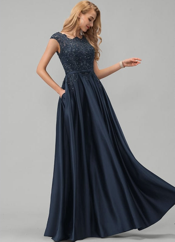 Robe De Soirée Longue Pour Femme Petite - gallery 1