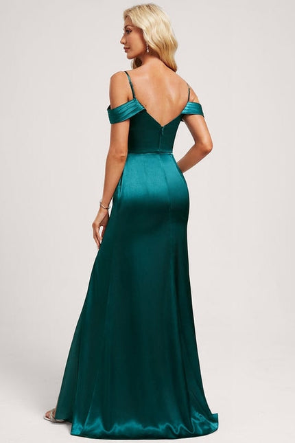 Robe de Soirée Satin Flamme - gallery 4