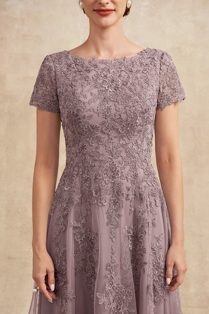 Robe de Soirée Lavande Éthérée - gallery 7