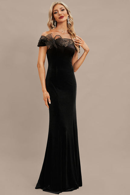 Robe De Soirée Fourreau Noir